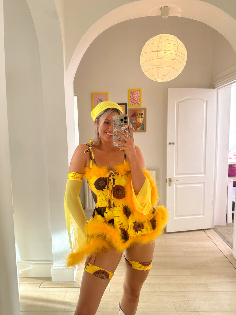 Sunflower Bodysuit Set