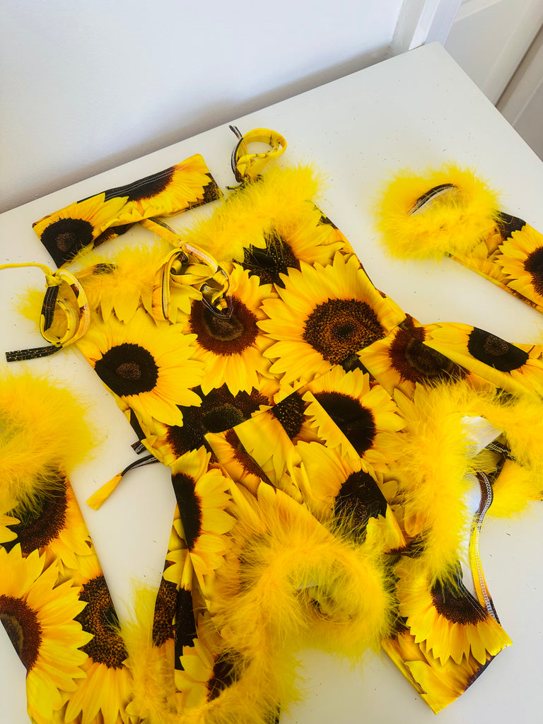 Sunflower Bodysuit Set