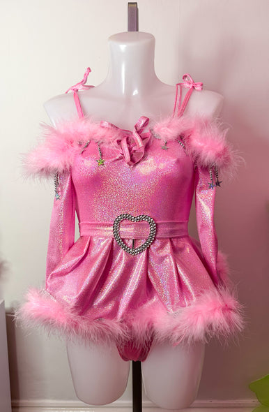 Pink snow angel set