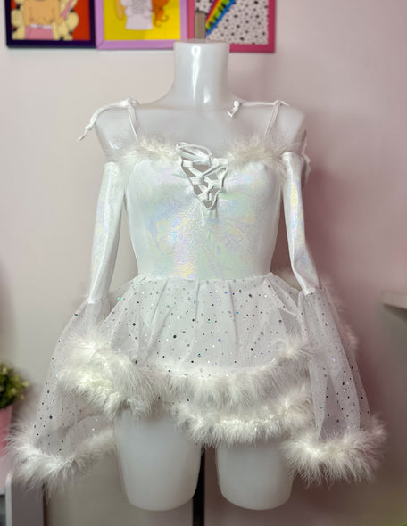 White snow angel set